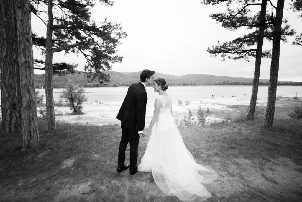 Les amoureux noir et blanc