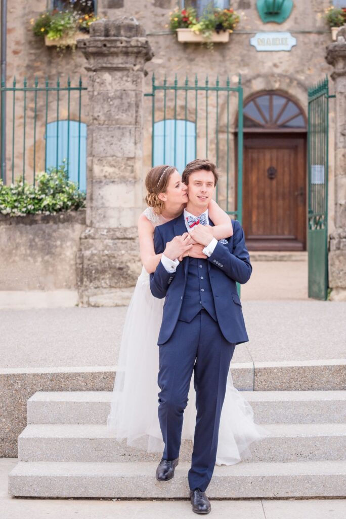 Photo mariage devant la mairie Toulouse