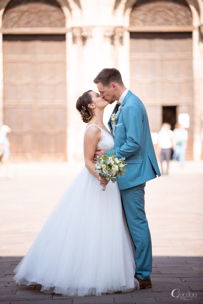 mariage bisous Capitole