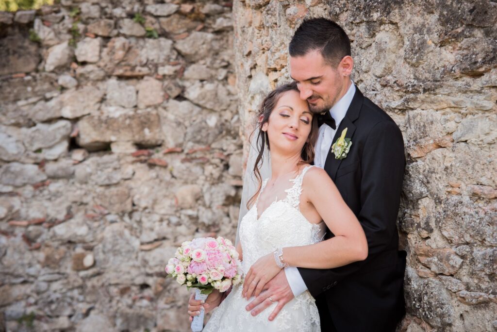 Mariage mur de pierres sèches Toulouse